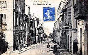 PHILIPPEVILLE - RUE THEOPHILE REGUIS - 1910